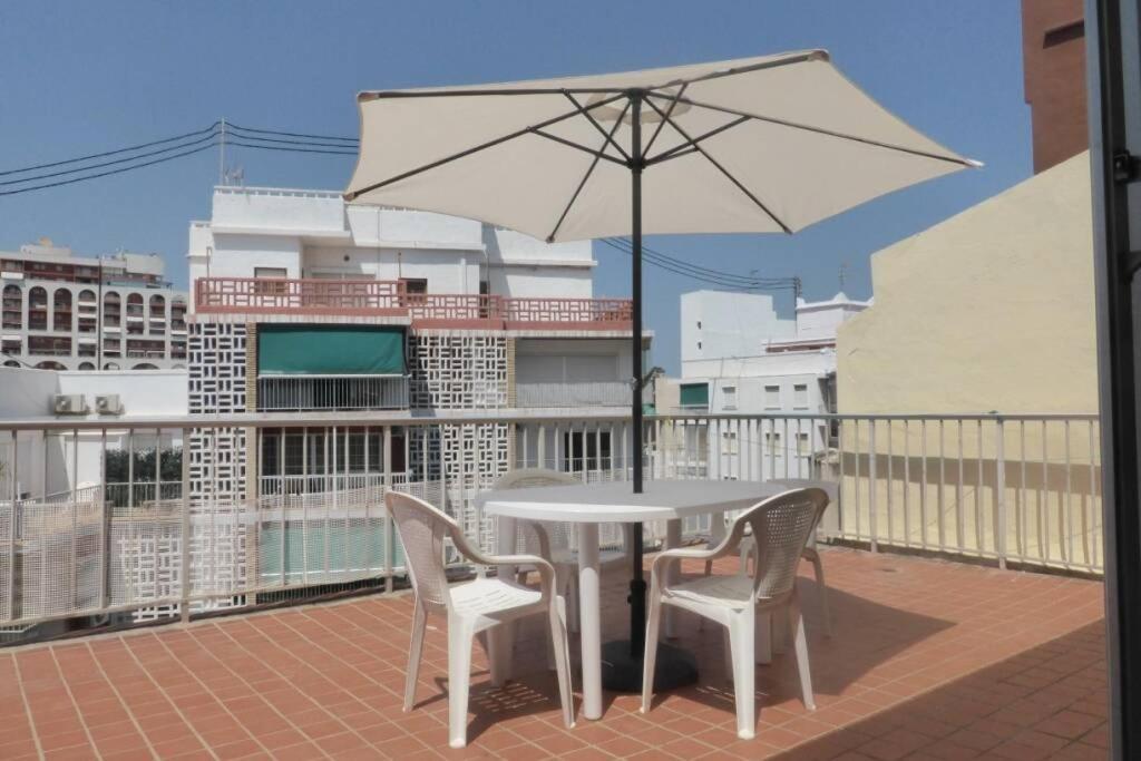 Ferienwohnung Atico A 100 Metros De La Playa Cullera Exterior foto